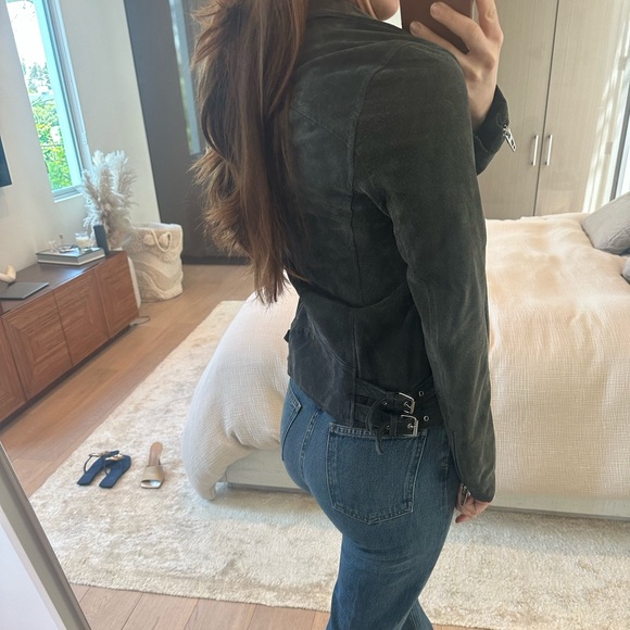 Charcoal BlankNYC moto jacket - Picture 3 of 5